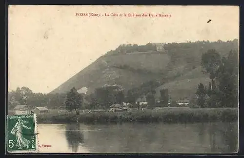 AK Poses, La Côte et le Château des Deux Amants