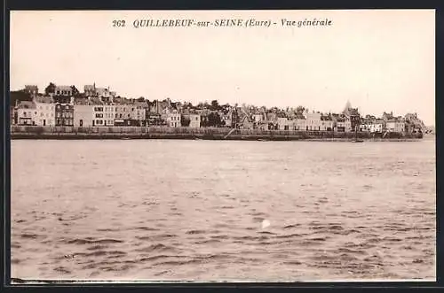 AK Quillebeuf-sur-Seine, Vue générale