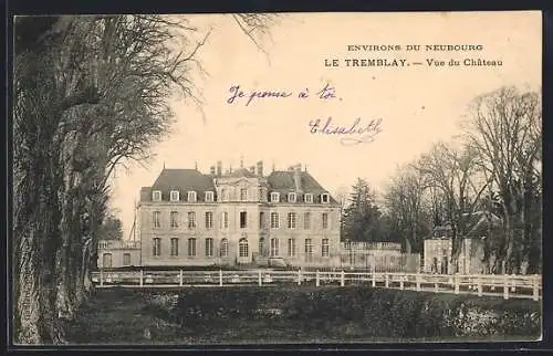 AK Le Tremblay, Vue du Château