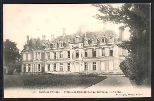 AK Bérengéville-la-Campagne, Château du XVIIIe siècle