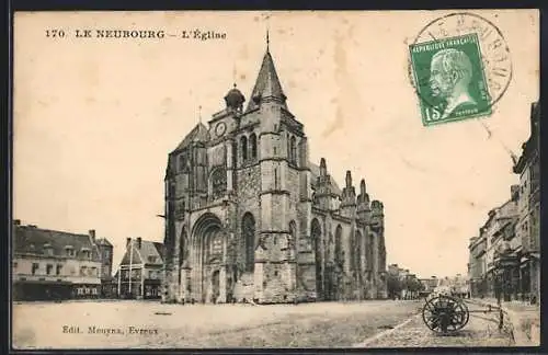 AK Le Neubourg, L`église