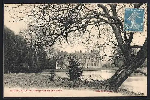 AK Radepont, Perspective sur le Château