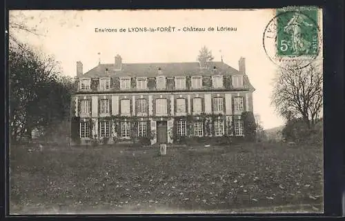 AK Lyons-la-Forêt, Château de Lorleau