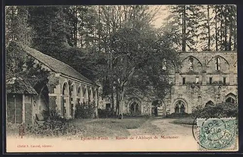 AK Lyons-la-Forêt, Ruines de l`Abbaye de Mortemer