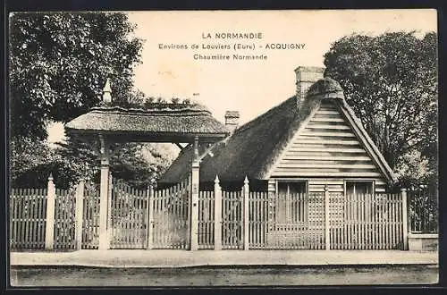 AK Acquigny, Chaumière Normande