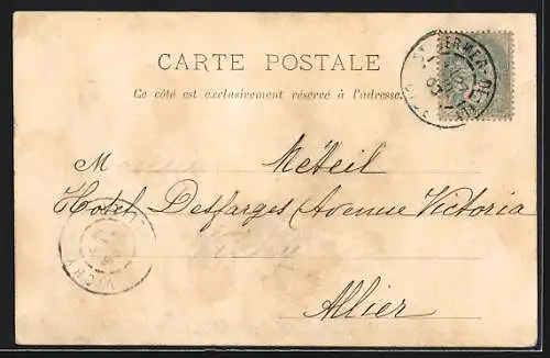 AK Lyons-la-Forêt, Vue générale