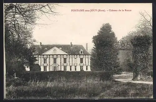 AK Fontaine-sous-Jouy, Château de la Ronce