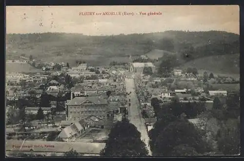 AK Fleury-sur-Andelle, Vue générale