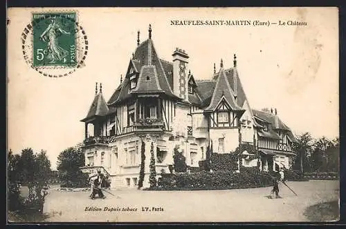 AK Neaufles-Saint-Martin, Le Château