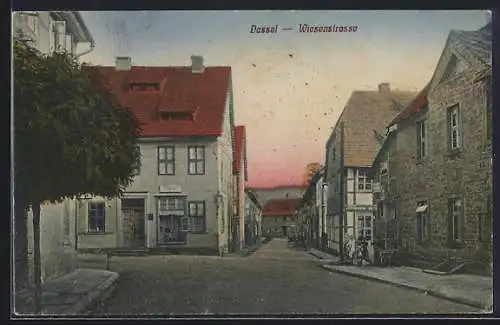 AK Dassel, Partie in der Wiesenstrasse