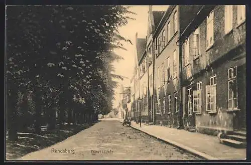 AK Rendsburg, Partie in der Prinzenstrasse