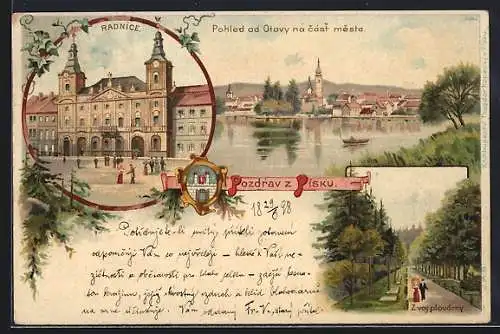 Lithographie Písek, Radnice, Z voj plovárny