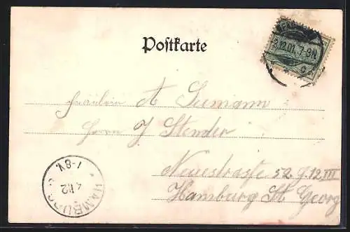 AK Rendsburg, Offizierkasino d. Inf. Regts. Herzog v. Holstein