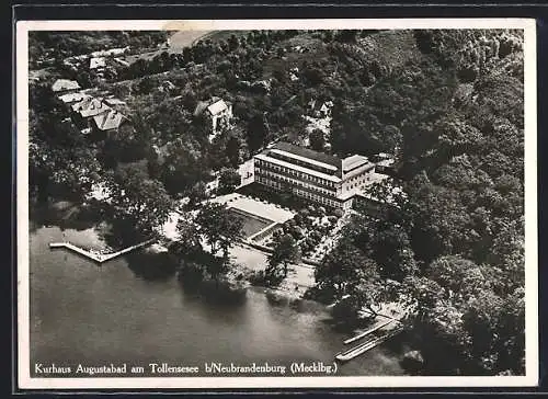 AK Neubrandenburg, Kurhaus Augustabad am Tollensee