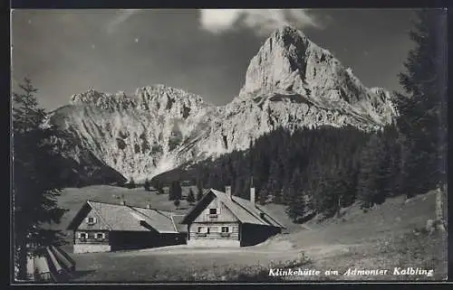 AK Klinkehütte, Ansicht gegen den Admonter Kalbling