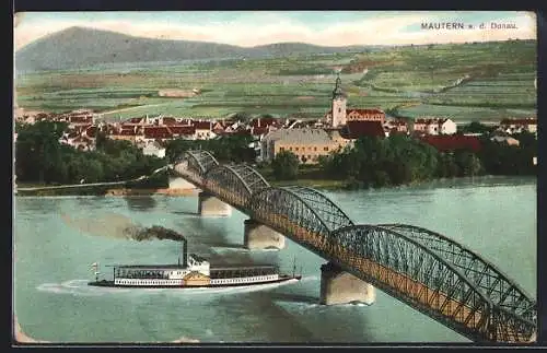 AK Mautern a. d. Donau, Gesamtansicht