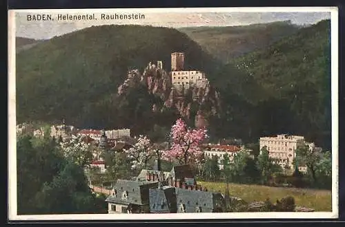 AK Baden /Donau, Helenental und Rauhenstein