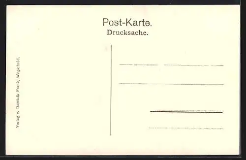 AK Pölla /N.-Oe., Wegscheid am Kamp, Gesamtansicht am Fluss