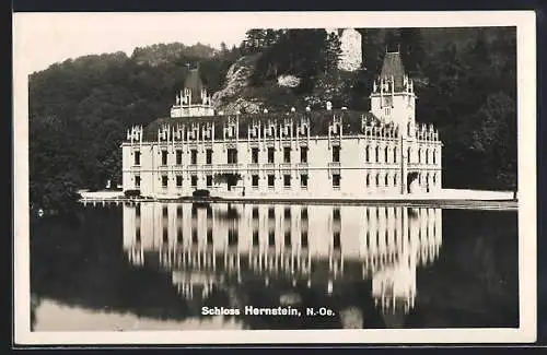 AK Hernstein, Blick zum Schloss