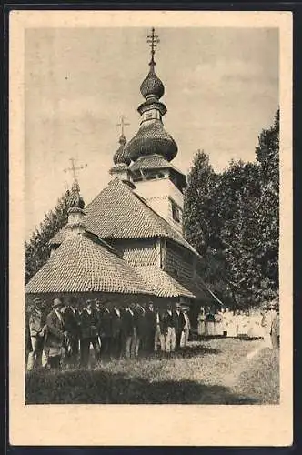 AK Bystry, Recko-katolický kostelicek v Bystré u Svaljavy, Kirche