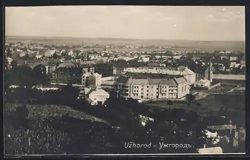 AK Uzhorod, Blick über die Stadt