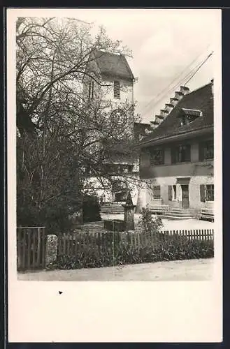 AK Oltingen, Kirche und Pfarrhaus