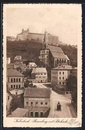 AK Kulmbach, Plassenburg mit Petrikirche