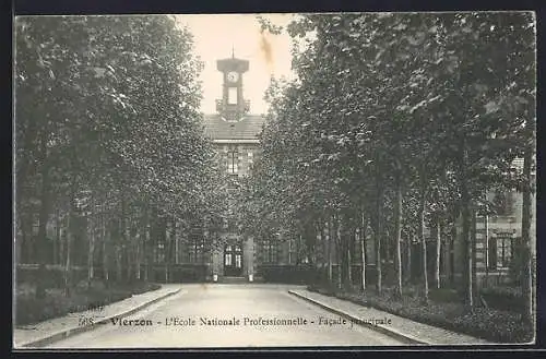 AK Vierzon, L`Ecole Nationale Professionnelle, Facade principale