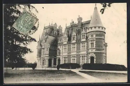 AK Vouzeron, Le Château, facade nord