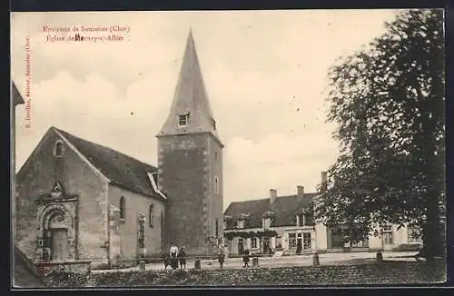 AK Marnay-s-Allier, Église de Maray-s-Allier