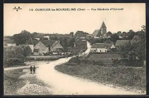 AK Ourouer-les-Bourdelins, Vue Générale d`Ourouer