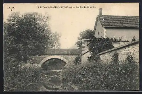 AK Les Aix-d`Angillon, Les Bords du Colin