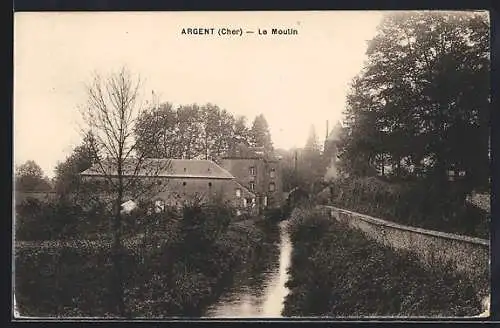 AK Argent, Le Moulin et le ruisseau paisible