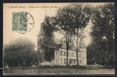 AK Bussy, Château de la Voëvre, côté Est