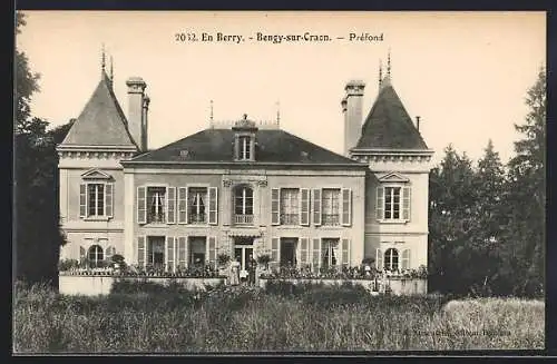 AK Bengy-sur-Craon, Château Préfond en Berry