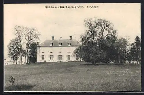 AK Lugny-Bourbonnais, Le Château et son parc verdoyant