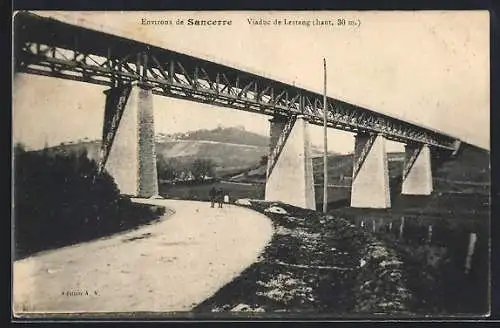 AK Sancerre, Viaduc de l`Estang, haut de 30 m