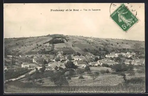 AK Fontenay et le Roc, Vue de Sancerre