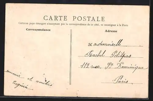AK Bourges, Souvenir avec collages de vues emblématiques de la ville