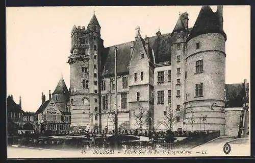 AK Bourges, Facade sud du Palais Jacques-Coeur