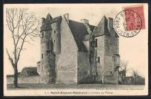 AK Saint-Amand-Montrond, Château du Vernet