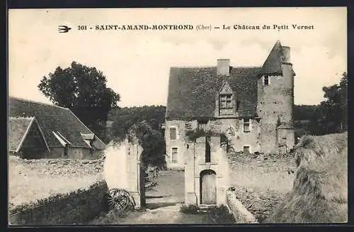 AK Saint-Amand-Montrond, Le Château du Petit Vernet