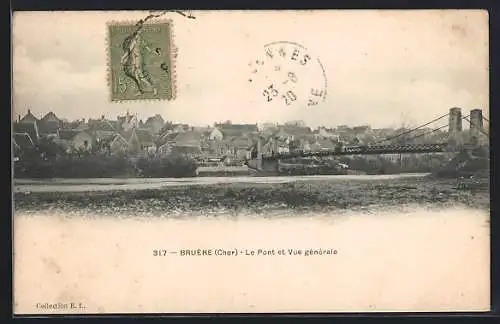 AK Bruère, Le Pont et Vue générale