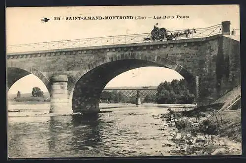 AK Saint-Amand-Montrond, Les Deux Ponts