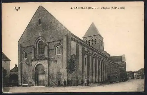 AK La Celle, L`Église (XIIe siècle)