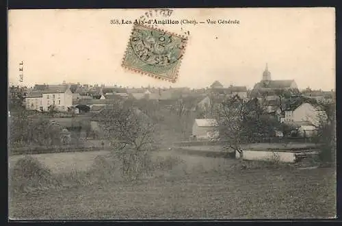 AK Les Aix-d`Angillon, Vue Générale