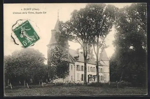 AK Bussy, Château de la Vévre, facade Est