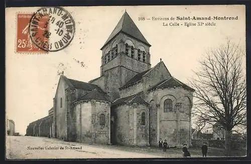 AK La Celle, Église du XIe siècle