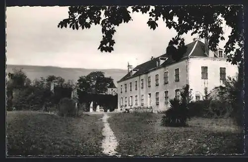 AK Le Châtelet, Vieux Château et son jardin verdoyant