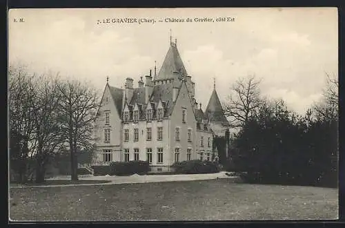 AK Le Gravier, Château du Gravier, côté Est